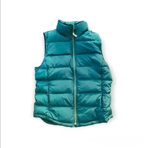 Green Talbots Puffer Vest // Size: S